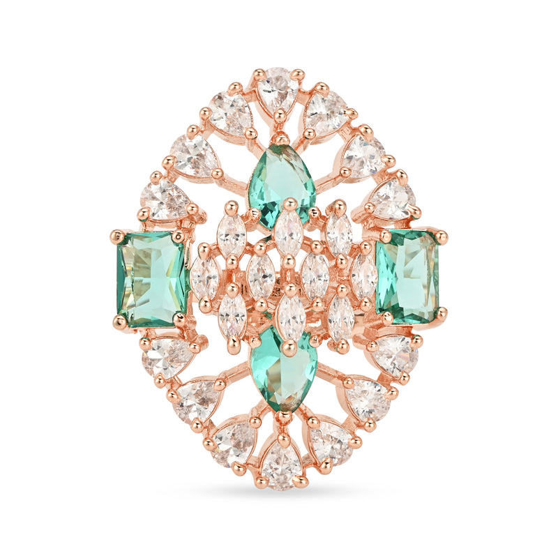 Florence Green CZ Ring