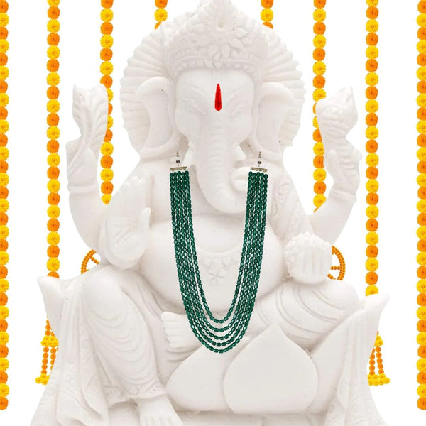 Ganadhakshya Green Pearl Mala