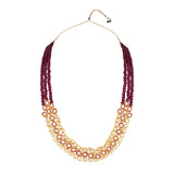 Nurvi Wine Necklace Set