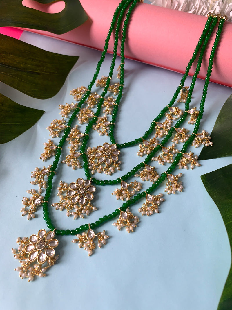 Ansh Green Necklace