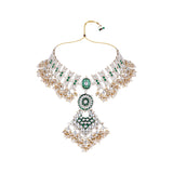 Shaniya Green Jewellery set