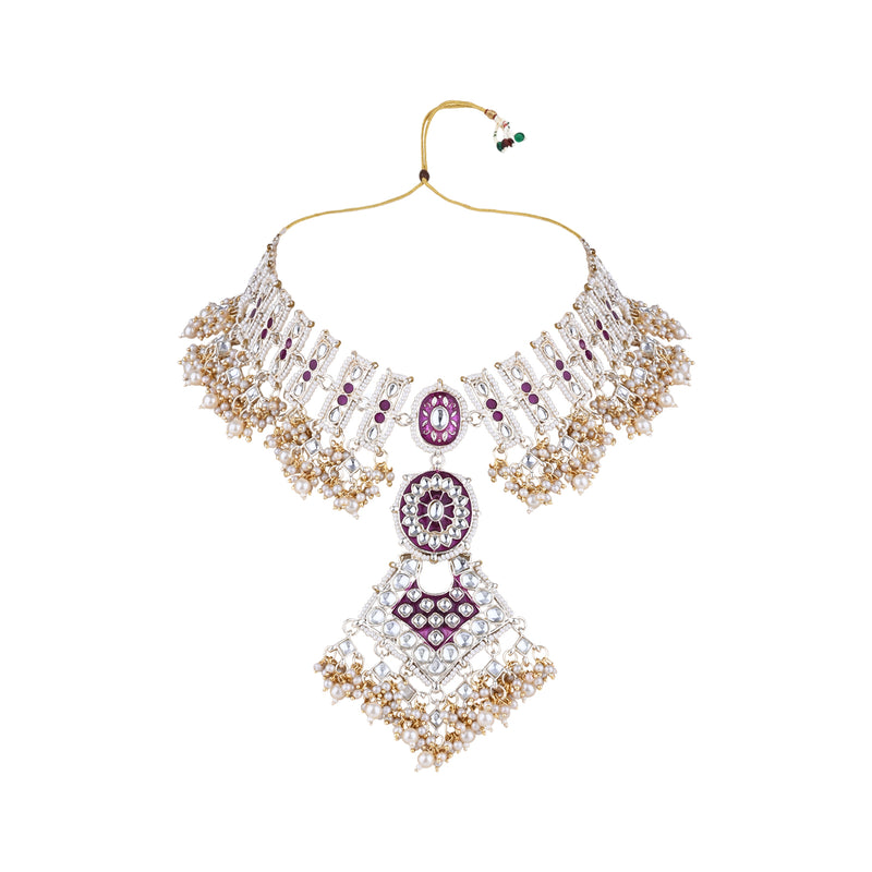 Shaniya Wine Jewellery set