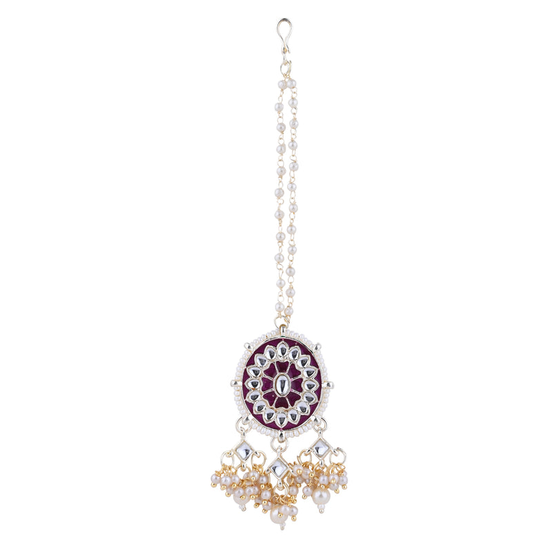 Shaniya Wine Jewellery set