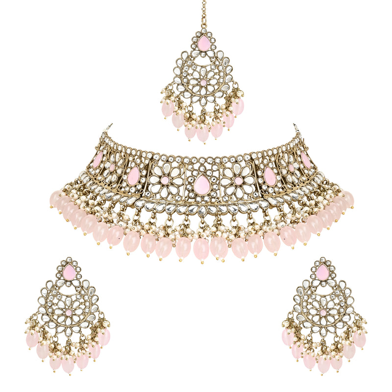 Sanusha Pink Choker