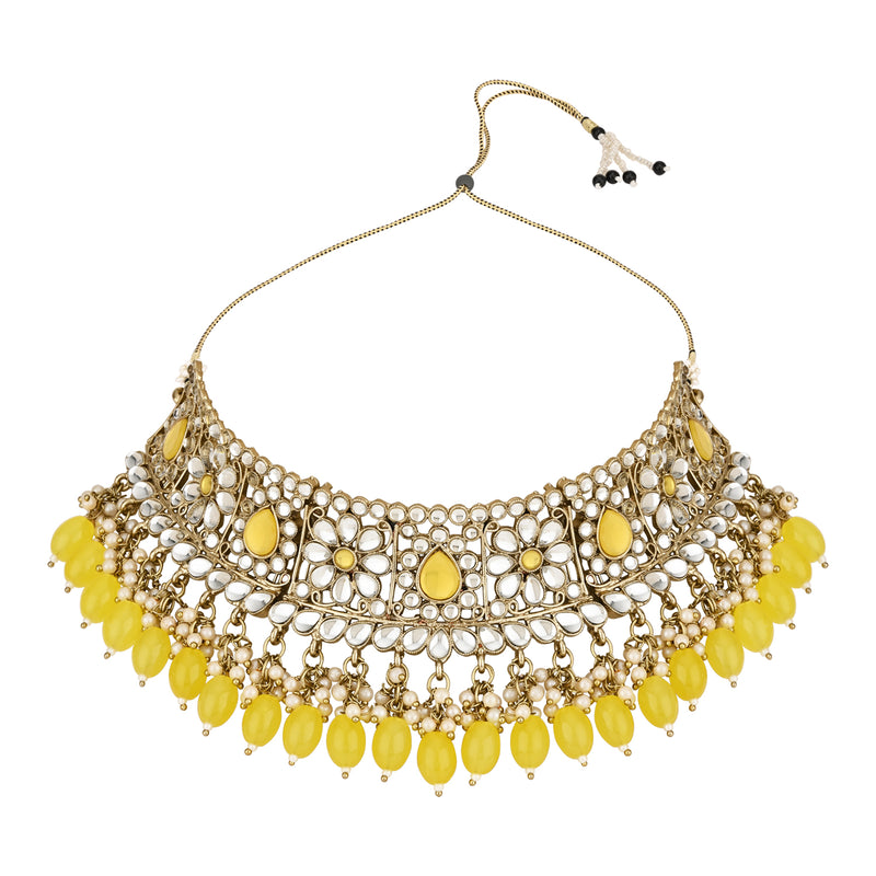 Sanusha Yellow Choker