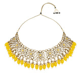 Aksira Yellow Choker