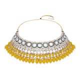 Abhilasha Yellow Choker