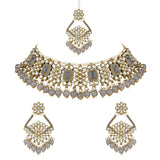 Paridhi Grey Choker Set