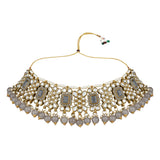 Paridhi Grey Choker Set