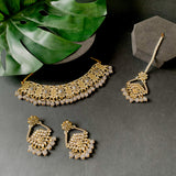 Paridhi Grey Choker Set