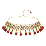 Reshmi Maroon Choker