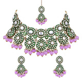 Lavya Purple Necklace Set