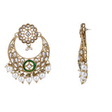 Ashia White Green Necklace Set