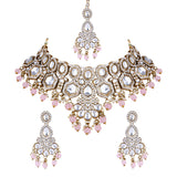 Taashi Pink Necklace Set