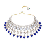 Ichha Blue Choker Set