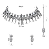 Lavika Oxidised Choker Set