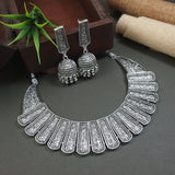 Hansika Oxidised Necklace Set