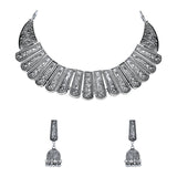 Hansika Oxidised Necklace Set