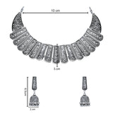 Hansika Oxidised Necklace Set