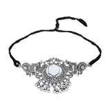 Revika Oxidised Choker Set