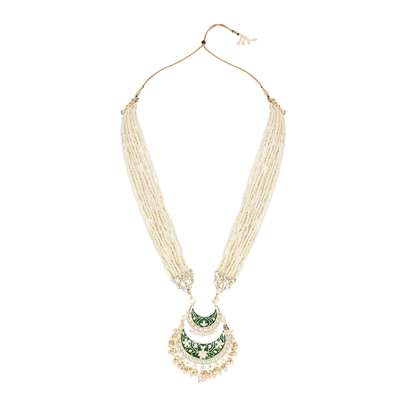 REVA Green Necklace Set