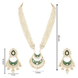 REVA Green Necklace Set