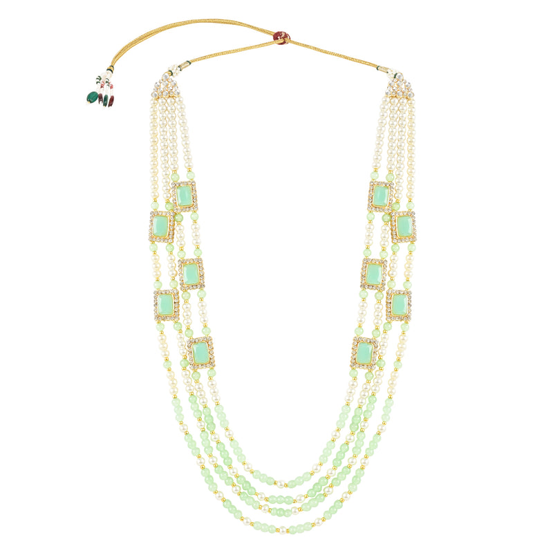 Heramba Mint Pearl Mala