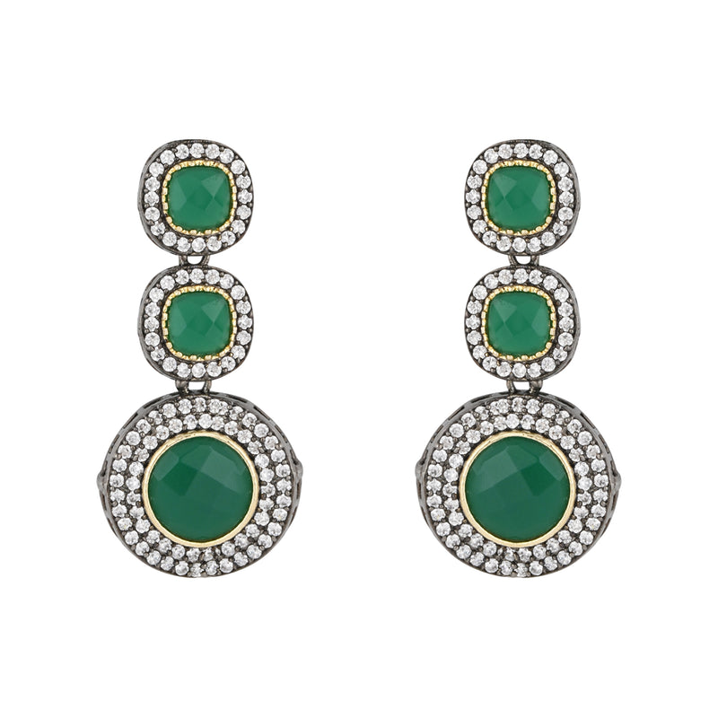 Aliaa Green Choker Set