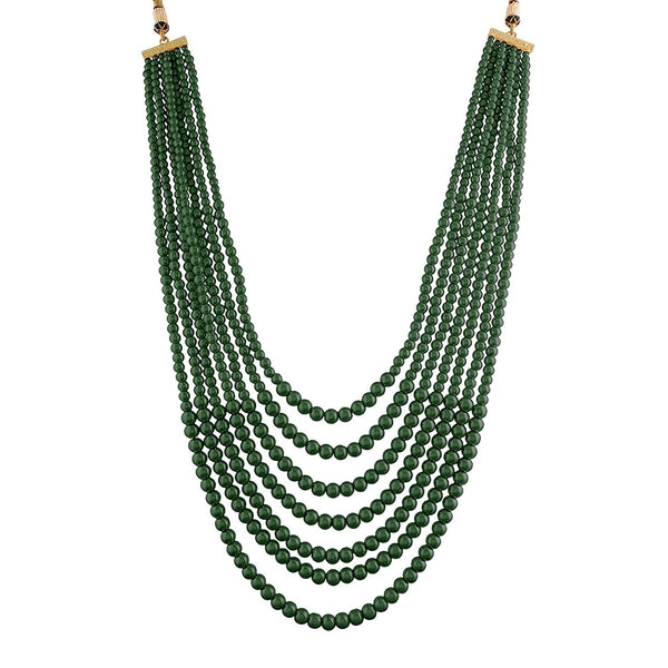 Ekadrishta Green Pearl Mala