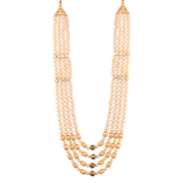 Durja Gold Pearl Mala