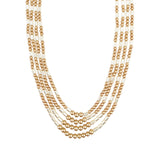 Avaneesh Gold Pearl Mala