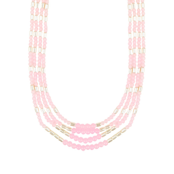 Avaneesh Pink Pearl Mala