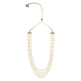 Avaneesh White Pearl Mala