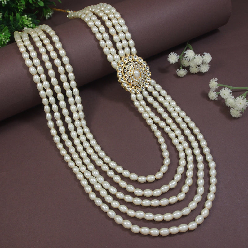 Ahaan White Necklace