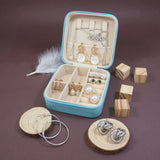 Gold & Silver Festive Gift Hamper - 10 Jewels + Jewellery Organiser