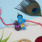 Adorable Kid's Little Krishna Cartoon character Rakhi