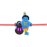 Adorable Kid's Little Krishna Cartoon character Rakhi