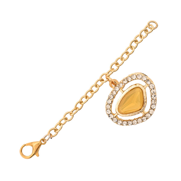 Delightful Timeless Yellow Pearl Watch Charms Lumba