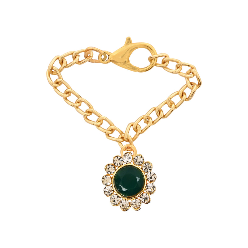 Delightful Timeless Green Pearl  Watch Charms Lumba