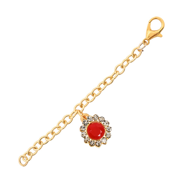 Delightful Timeless Red Pearl Watch Charms Lumba