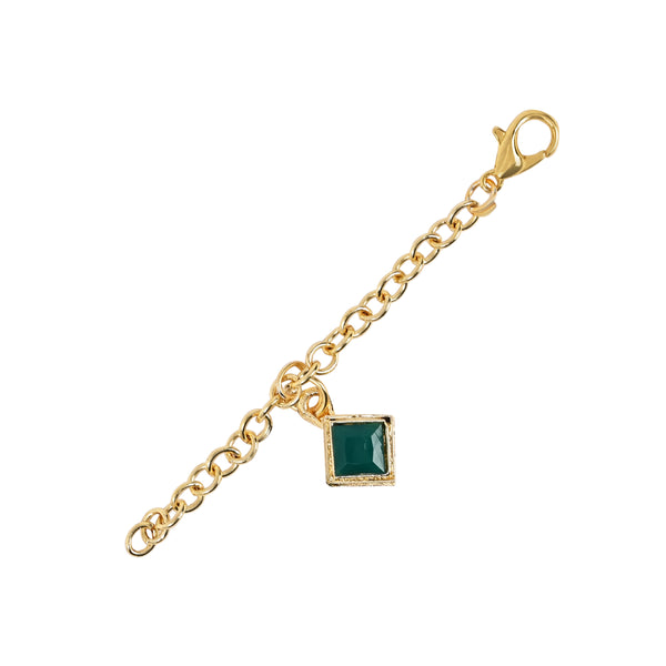 Delightful Timeless Green Pearl Watch Charms Lumba