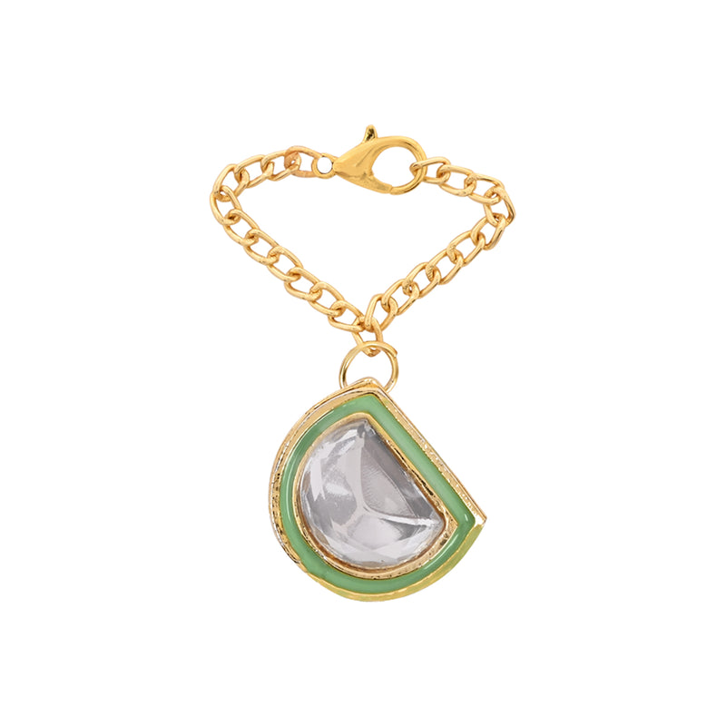 Delightful Timeless Mint Pearl Watch Charms Lumba