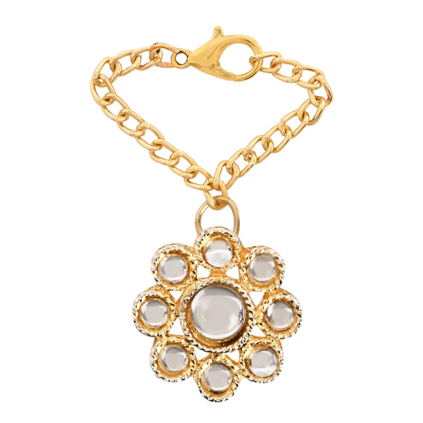 Delightful Timeless White Pearl Watch Charms Lumba