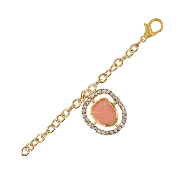 Delightful Timeless Peach Pearl Watch Charms Lumba