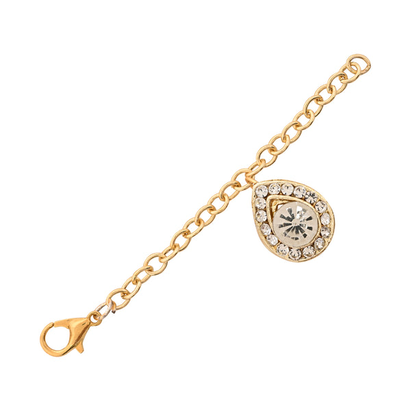 Delightful Timeless White Pearl Watch Charms Lumba