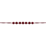 PomPom Maroon Rakhi