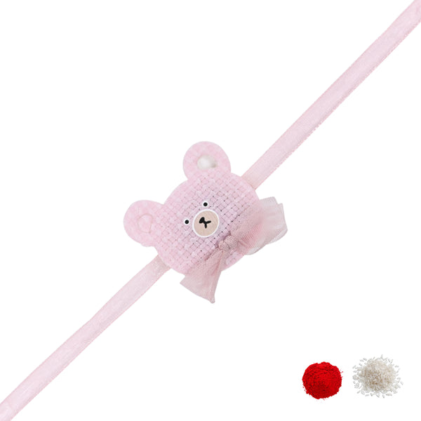 Cute Teddy Bear LED Light Rakhi