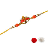 Jai Shree Ram Arrow Orange Rakhi