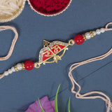 Jai Shree Ram Arrow Red Rakhi