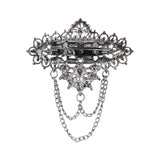 Anvay Oxidised Brooch